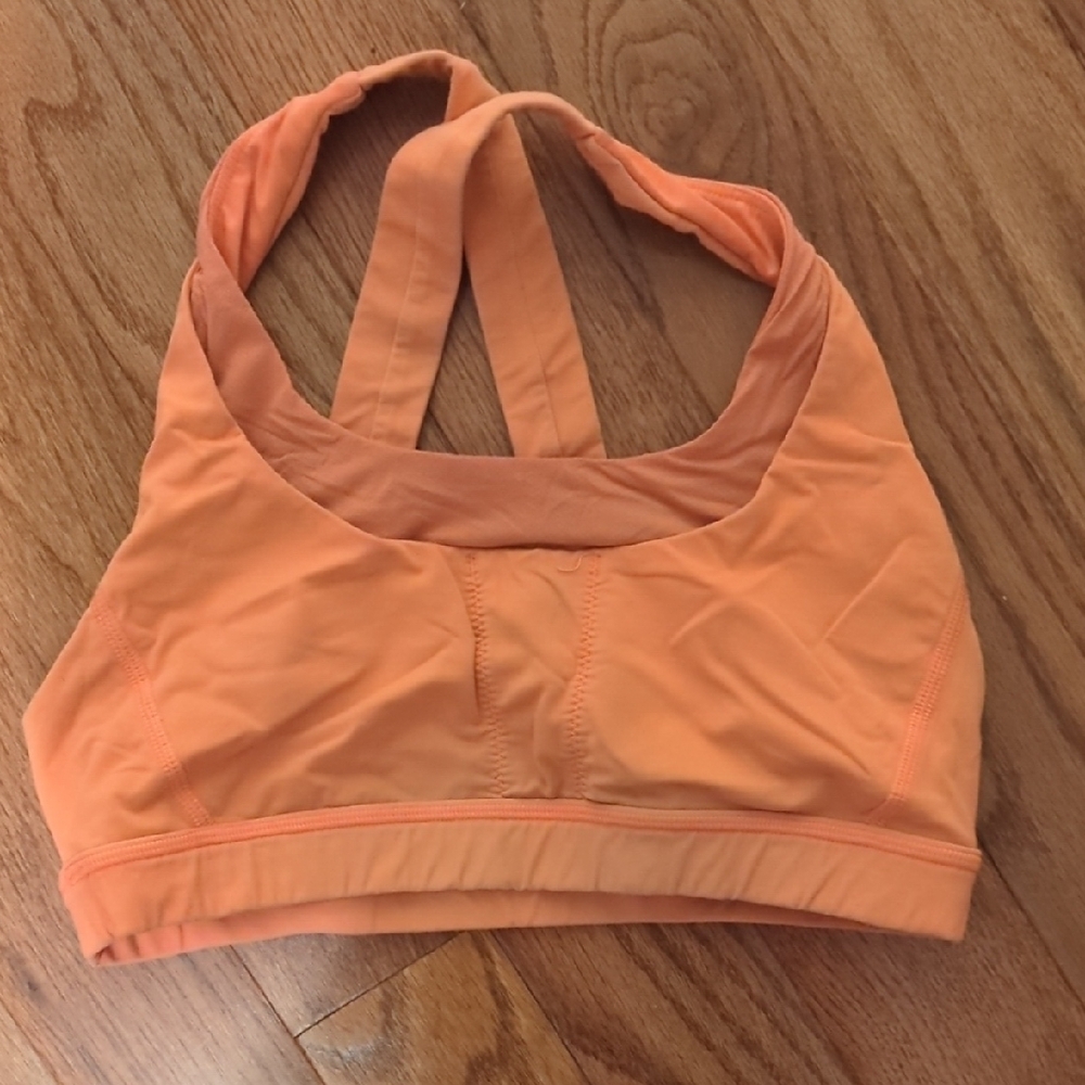 Women's Orange Sports Bra